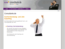 Tablet Screenshot of fsc.consultants.de