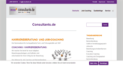Desktop Screenshot of consultants.de