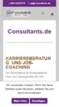 Mobile Screenshot of consultants.de